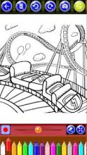 Park Coloring Kids Amusement截图3