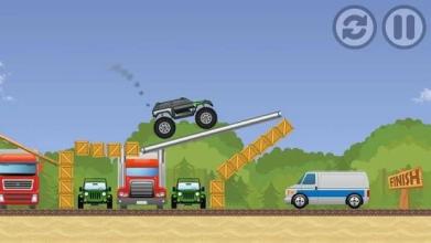 Rental Hill Climbs Racing Game Truck Junk Car Race截图4