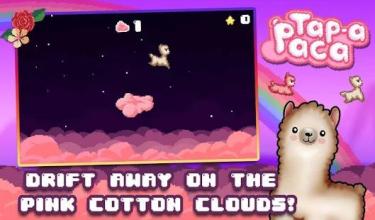 Tap a Paca - Help Alpaca Jump through the sky!截图1