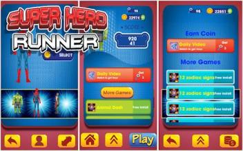 Super Hero 3D Subway Runner截图1