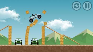 Stickman Racing Destruction Truck Game截图1