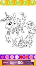 learn coloring unicorn截图2