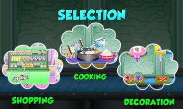 Donuts Cooking Factory: Bakery Kitchen Chef Games截图1