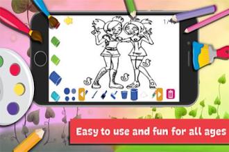 App Drawing Coloring for Lego Friends by Fans截图2