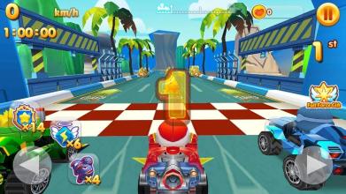 Robo Toon Car Racing截图4