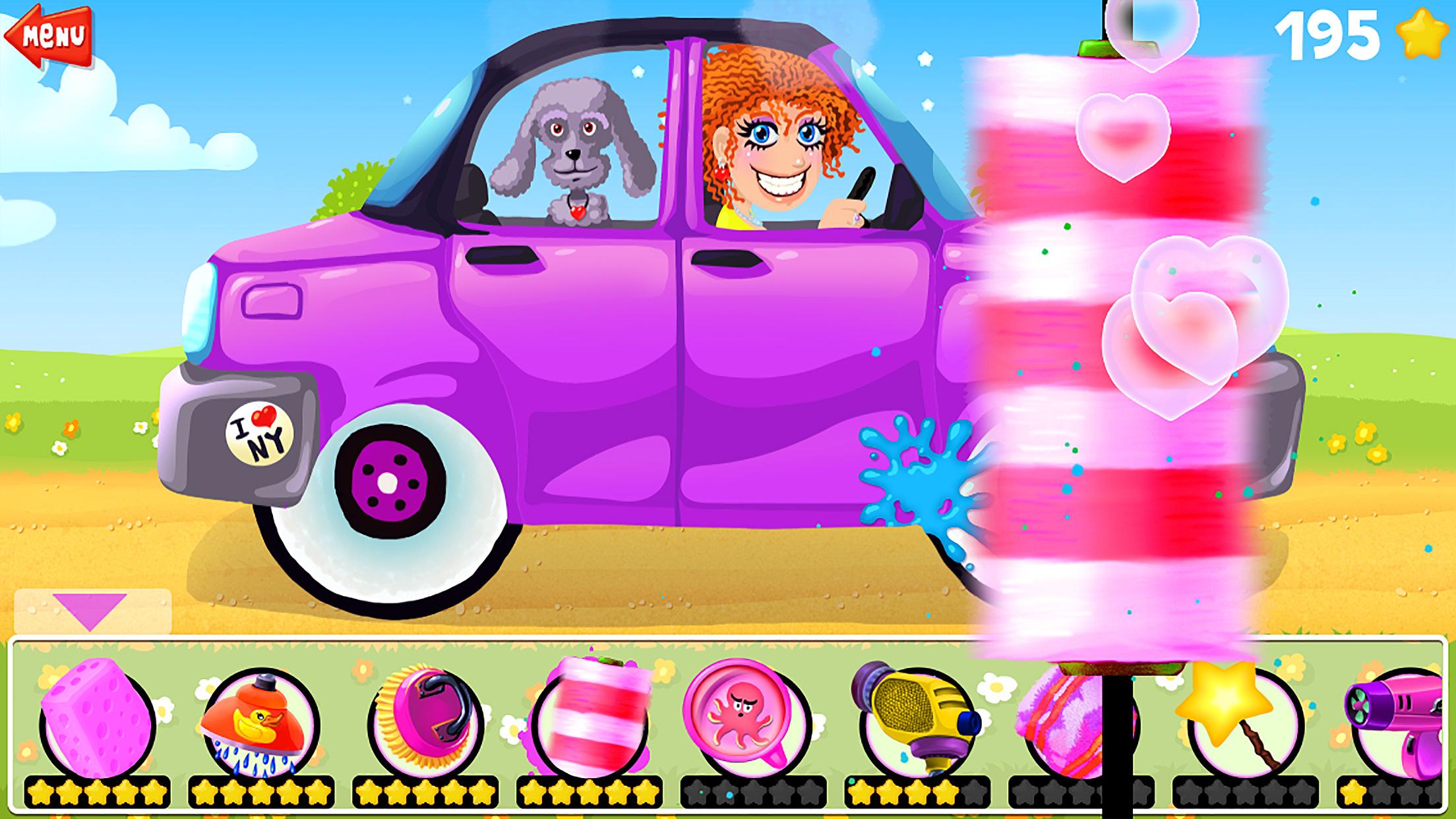 A Funny Car Wash Game截图3