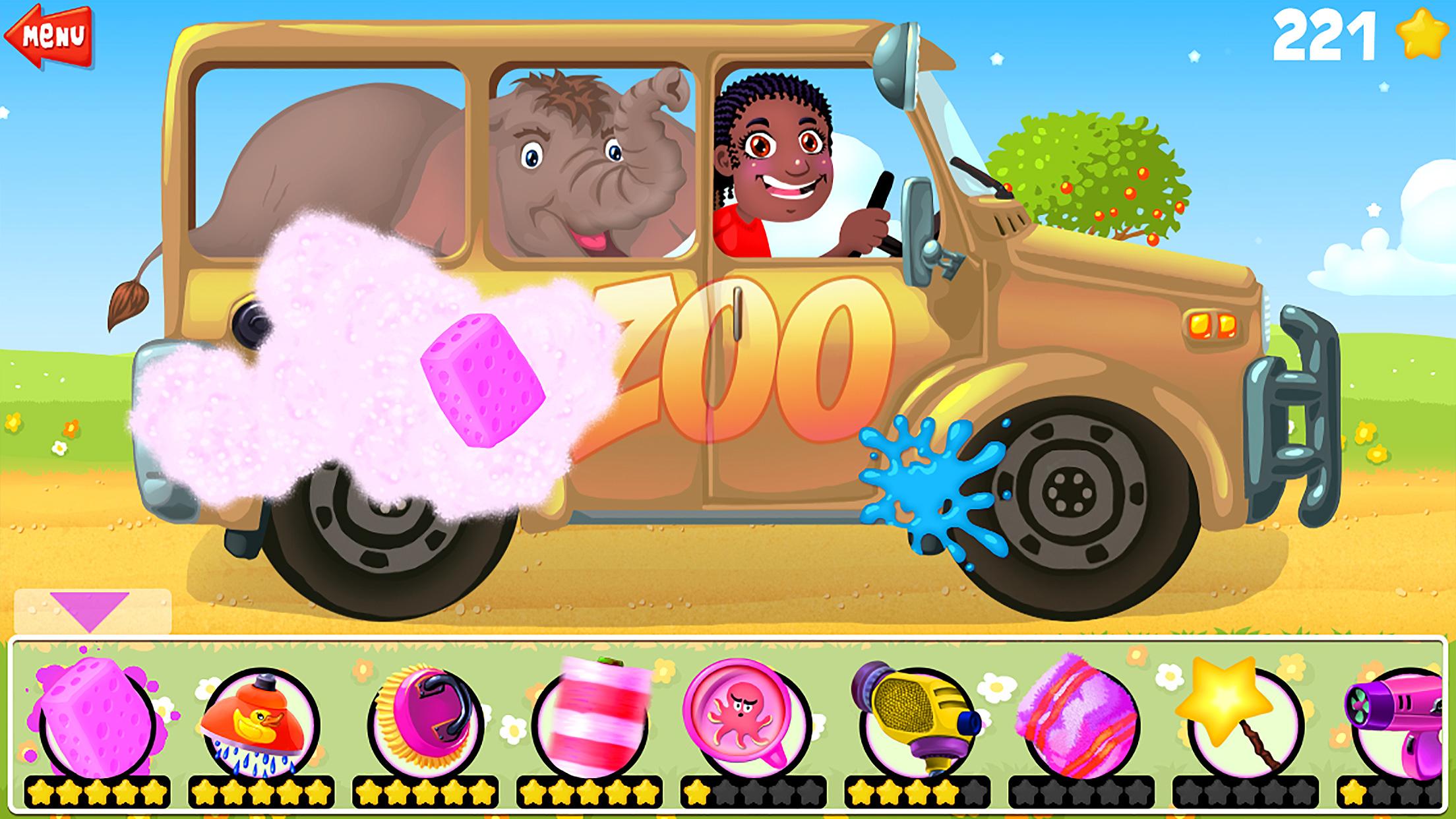 A Funny Car Wash Game截图1