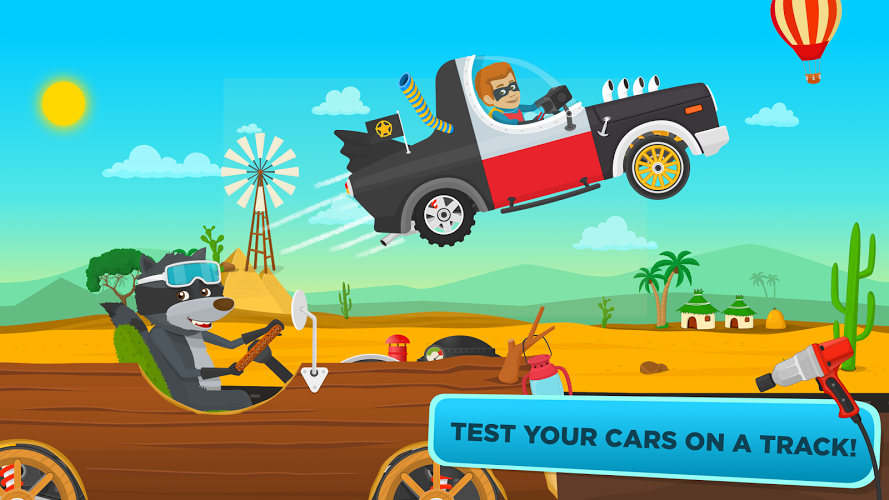 Racing Car Game for Kids Free截图1