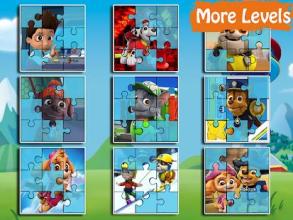 Paw Puppy Rescue Patrol Puzzle-Jigsaw Game截图1