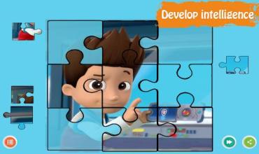 Paw Puppy Rescue Patrol Puzzle-Jigsaw Game截图2