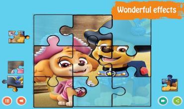 Paw Puppy Rescue Patrol Puzzle-Jigsaw Game截图3