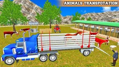 Animal Truck Transporting Adventure 2018截图3