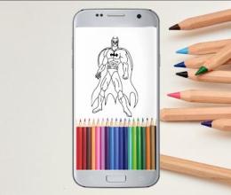 Coloring Page of Avenger for Kids截图2