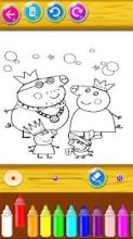 pep0a pig Coloring Book截图3