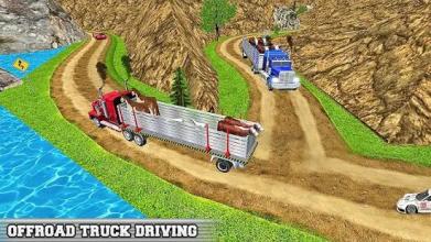 Animal Truck Transporting Adventure 2018截图4