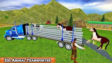 Animal Truck Transporting Adventure 2018截图5