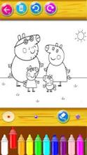 pep0a pig Coloring Book截图2