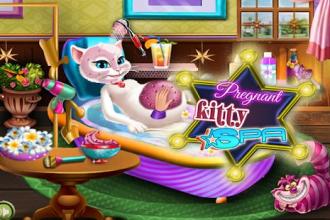 Kitty Pregnant Royal Spa Girl Game截图2