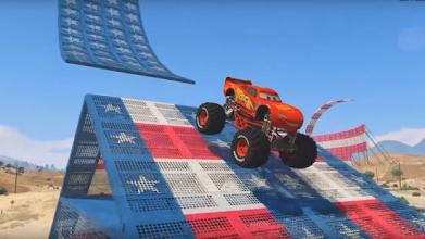 Monster Truck Rally Racing: 4x4 Hill Climb Race截图2