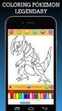 Pokemon Coloring Book Legendary截图2