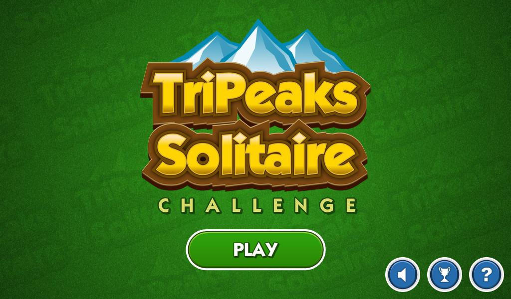 TriPeaks Solitaire Challenge截图2