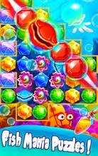 Fish Mania Ocean - Match 3 Game puzzle截图4