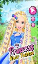 Princess Hair Tattoo Makeover截图5