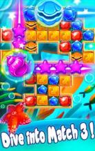 Fish Mania Ocean - Match 3 Game puzzle截图3