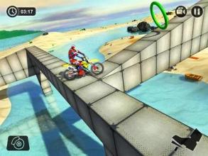 Super Hero Bike Beach Stunts: Water Surfer Rider截图3