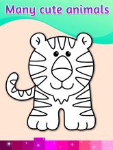 Coloring Pages Kids Games with Animation Effects截图4