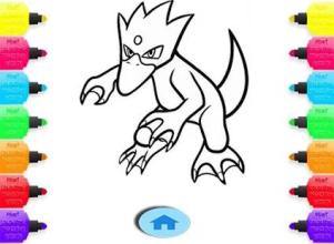 Coloring Pokemon Characters截图5