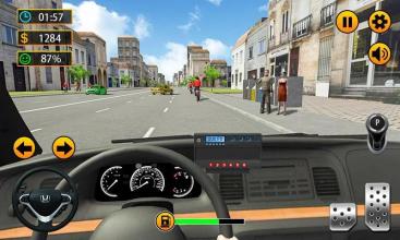 Taxi Driver - 3D City Cab Simulator截图4