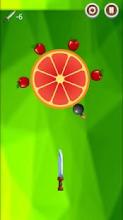 Knife rush hit fruit challenge截图3