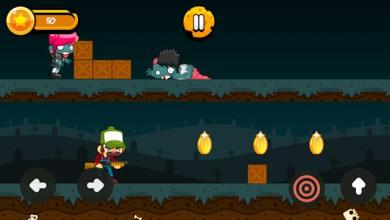 Zombie Horror Hunter Zombie 2d shooter Game截图2