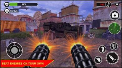 Dust Shoot War: Critical Warfare 2018 - FPS Shoot截图1