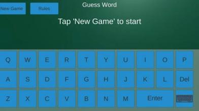 Five Letter Word Game截图4