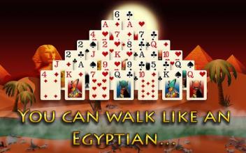 Pyramid Solitaire Mummy's Curse截图3