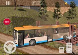 Turist Bus Hill Driving Games Big Bus Transport截图2