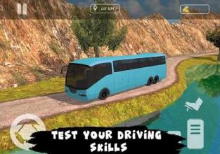 Turist Bus Hill Driving Games Big Bus Transport截图1