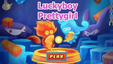 Luckyboy and Prettygirl Runner Adventures World截图3