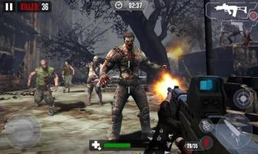 Zombie Hunter Shooting The Zombie Apocalypse 3D截图2