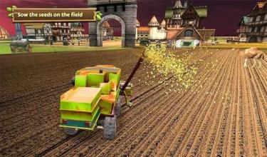 Forage Harvester Plow Farming Simulator截图3