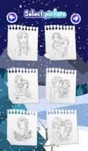 Snow Queen Coloring Games截图5