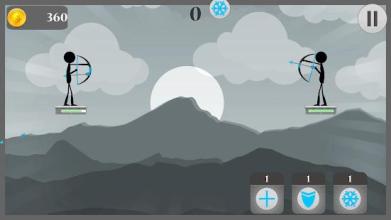 Arrow Battle Of Stickman - 2 player games截图1