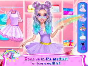 Rainbow Unicorn Hair Salon截图5