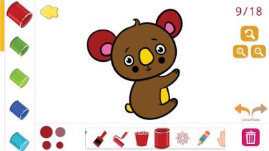 Zoo Animal Coloring Games 2018截图1