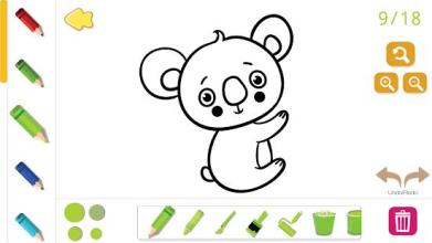 Zoo Animal Coloring Games 2018截图2