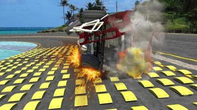 100+ Speed Bump Extreme Car Crash Simulator Game截图2