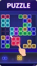 Glw Puzzl Blck  Classc Puzzl Gam截图5