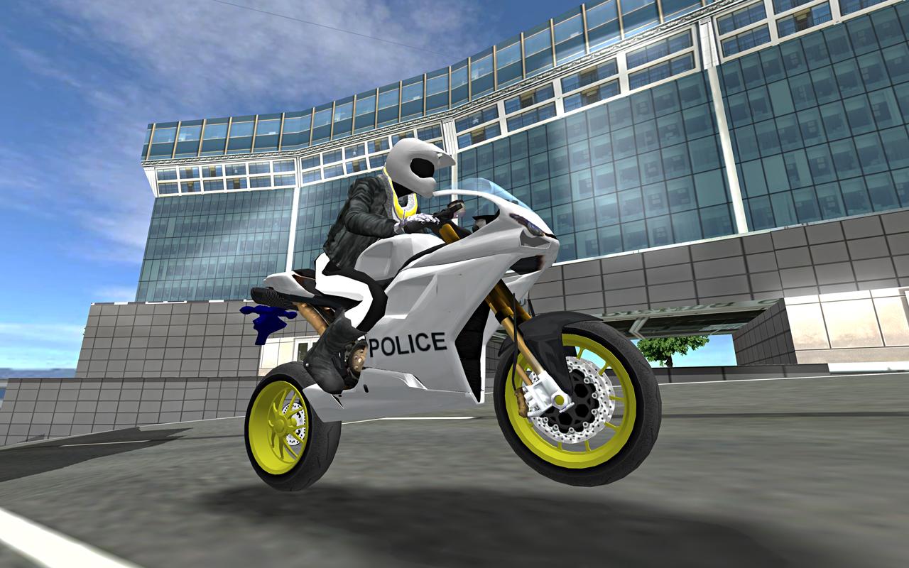 Police Motorbike Traffic Rider截图3